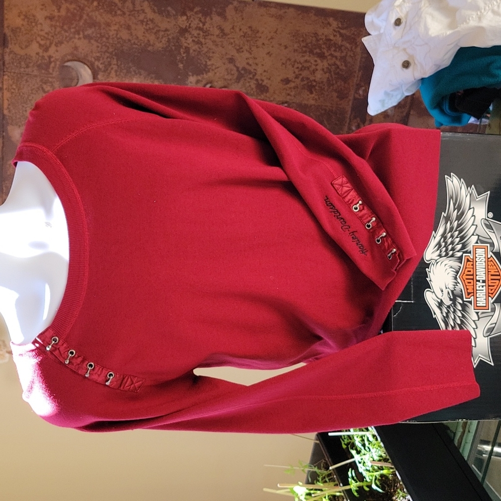 Ladies Long Sleeve Harley-Davidson Sweater Size 1W